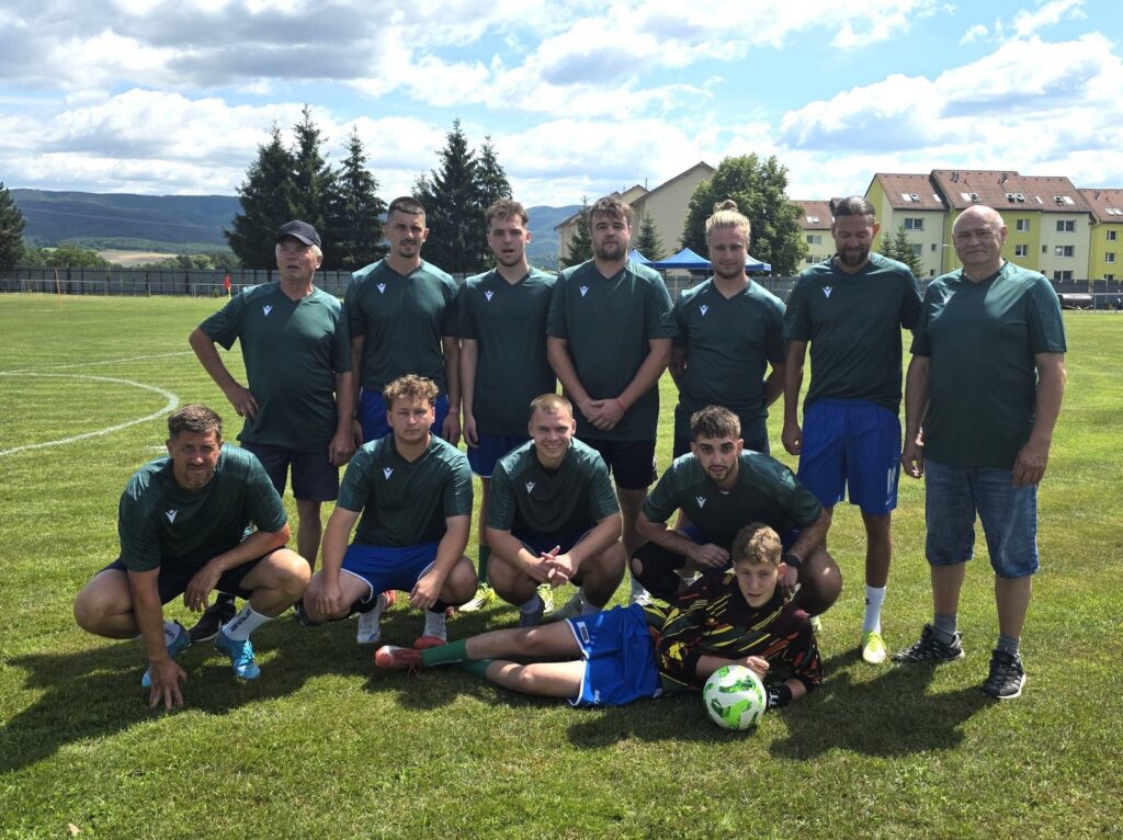 Futbalové družstvo U-PS Lazany – športový deň 4.7.2026